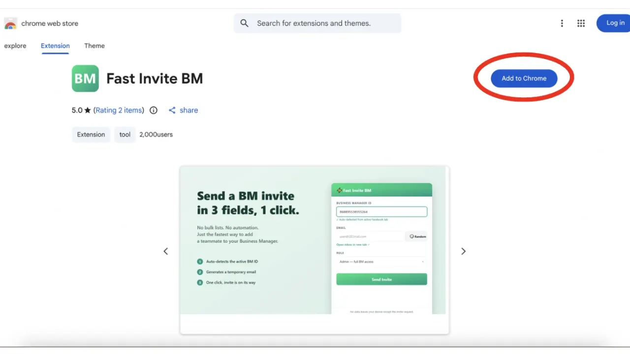 Facebook / Meta — How to share Business Manager (BM)