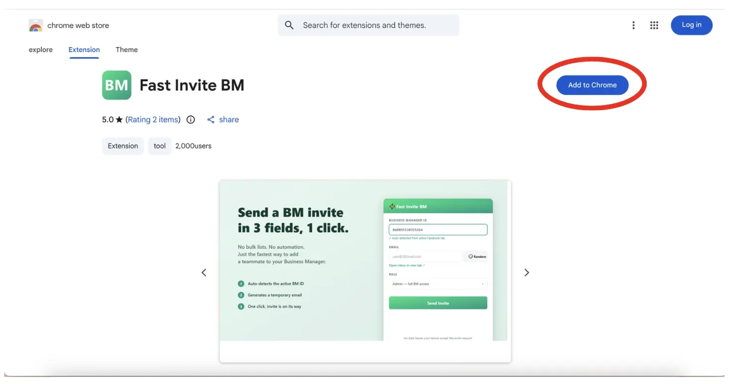 Facebook / Meta — How to share Business Manager (BM)