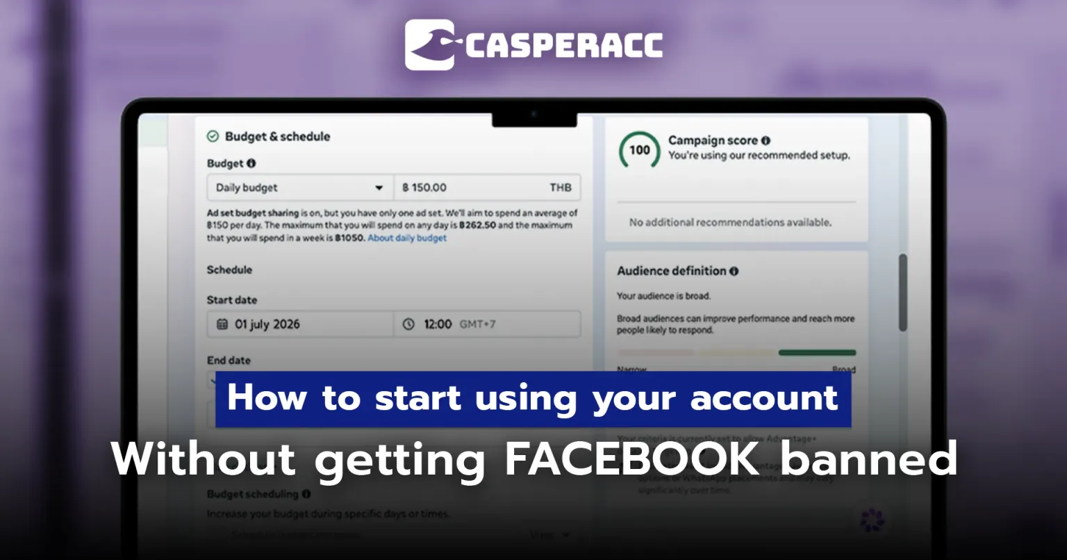 User Guide — Start using your account without getting Facebook banned